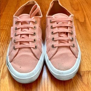 Superga Canvas Pink Shoes